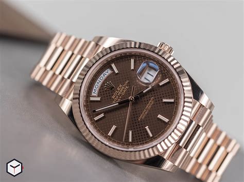 rolex daydate chocolate dial|Rolex Day-Date 36mm chocolate.